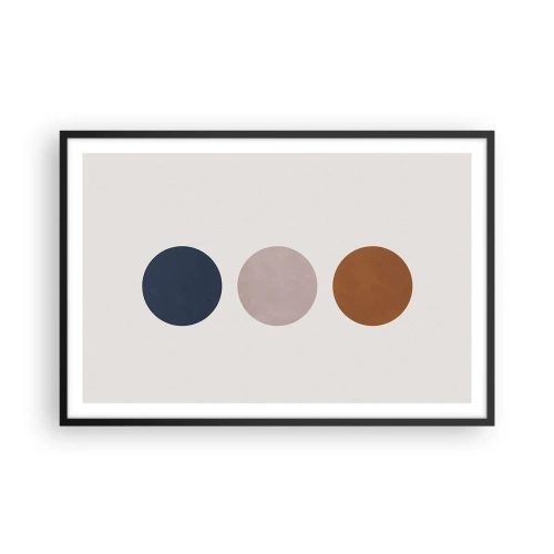 Plakat w czarnej ramie - Symbol doskonałości - 91x61 cm