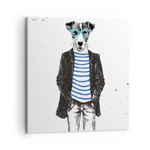 Obraz na płótnie - Na psa urok - 60x60 cm
