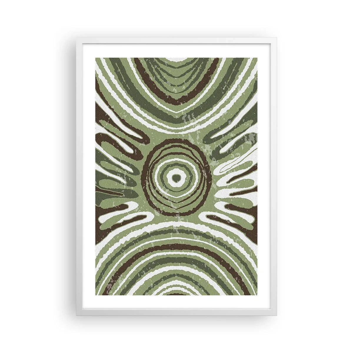 Plakat w białej ramie - Eksplozja emocji - 50x70 cm