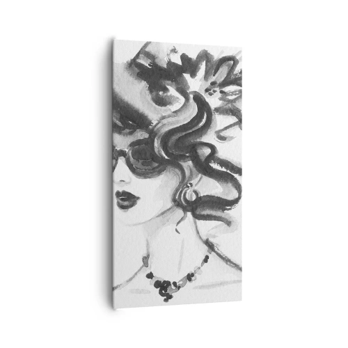Obraz na płótnie - Dama z charakterem - 65x120 cm