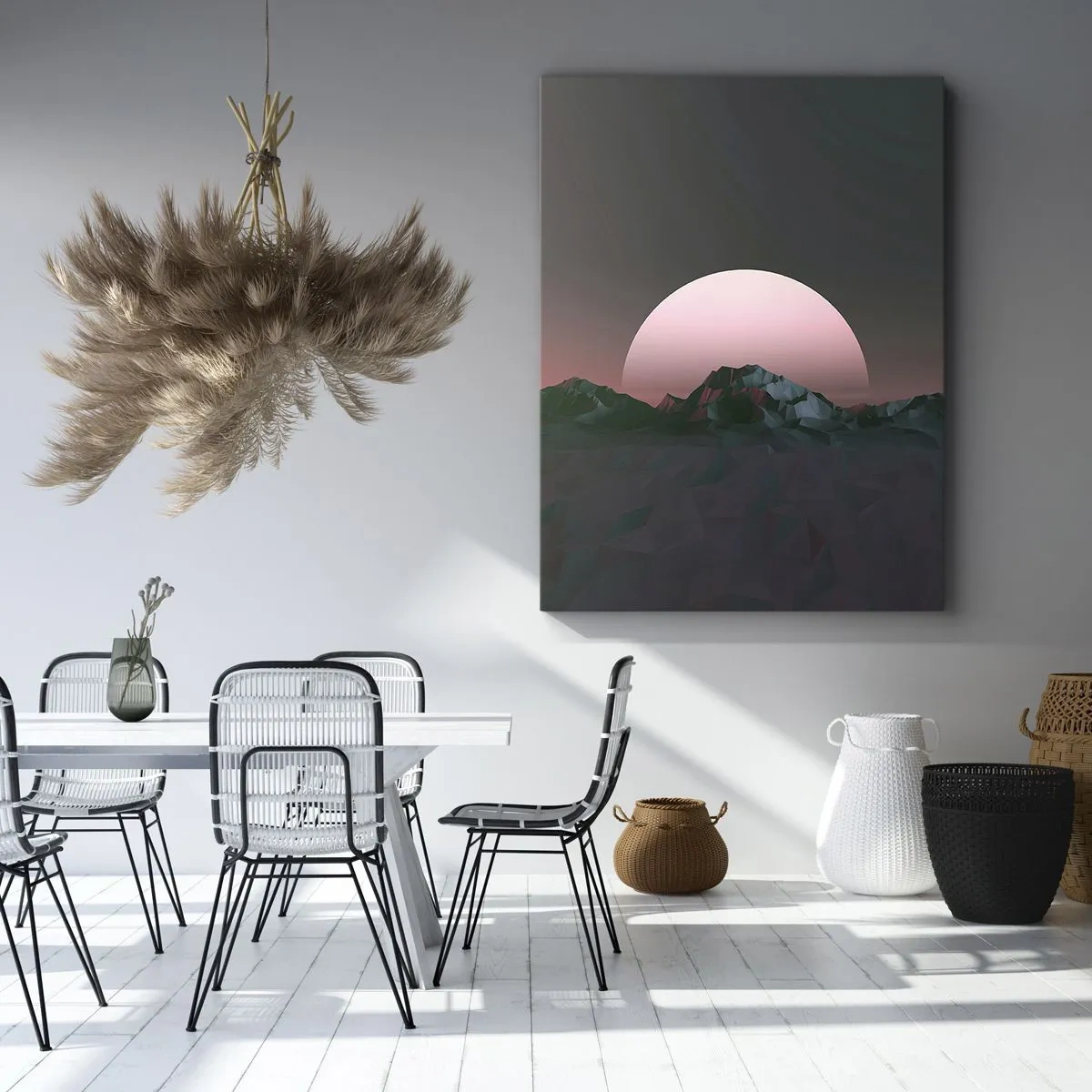 Obraz na płótnie - W sąsiedniej galaktyce - 45x80 cm