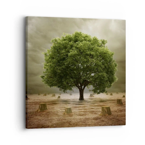 Obraz na płótnie - Cała nadzieja - 30x30 cm