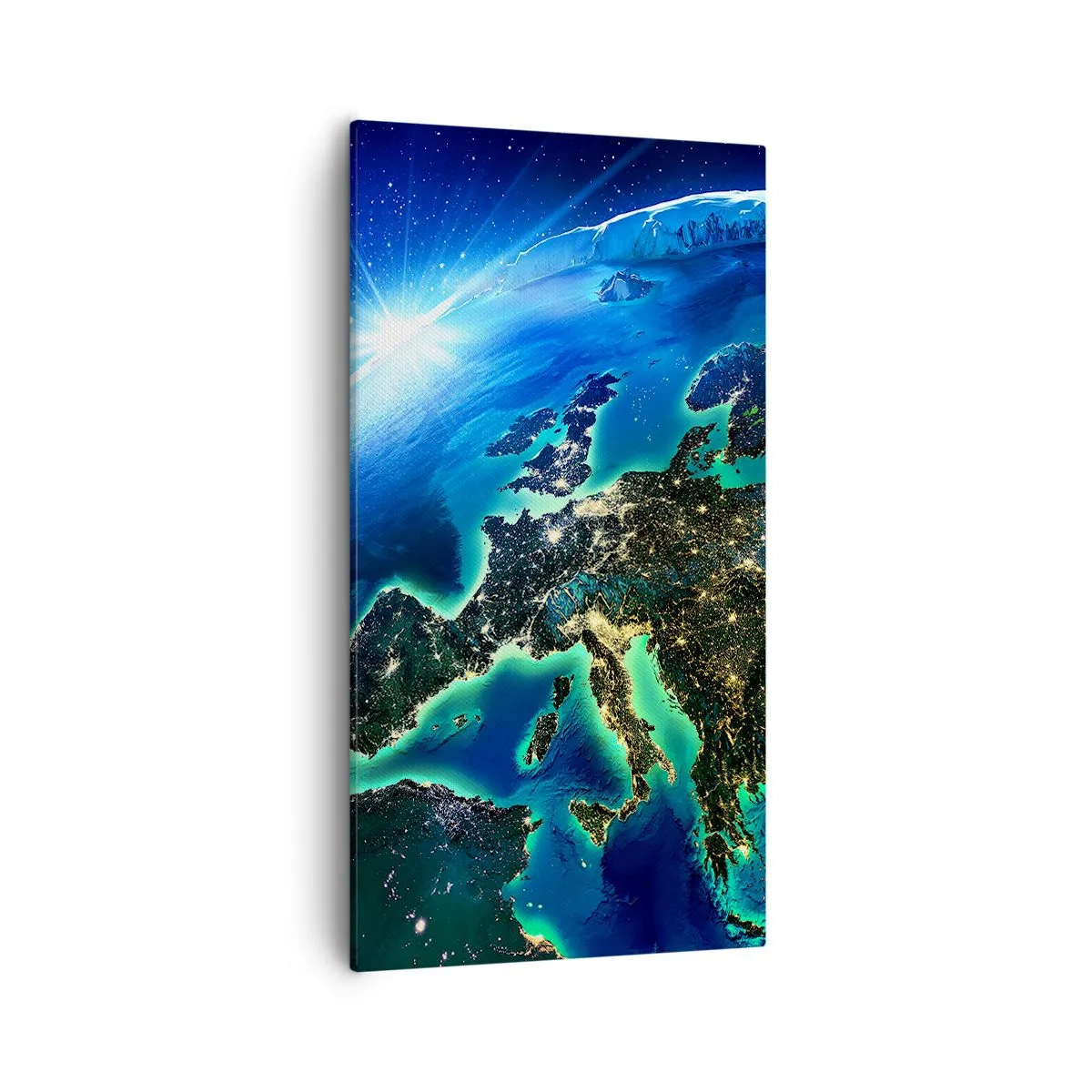 Obraz na płótnie - Roziskrzona Europa - 55x100 cm