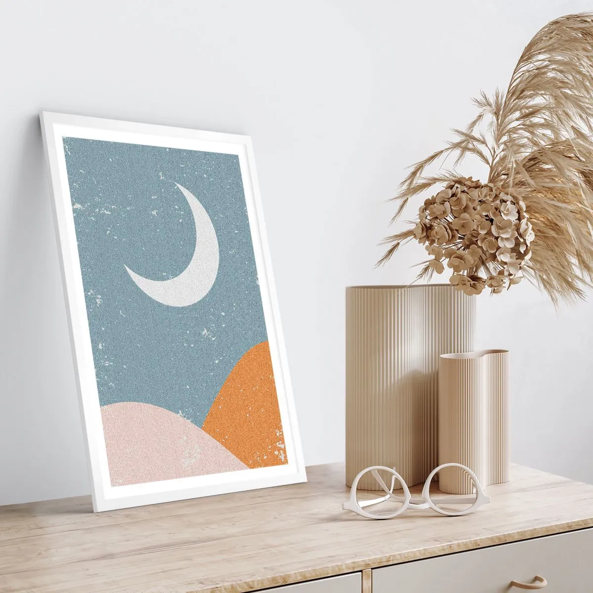 Plakat w białej ramie - Cud wielu nocy - 70x100 cm