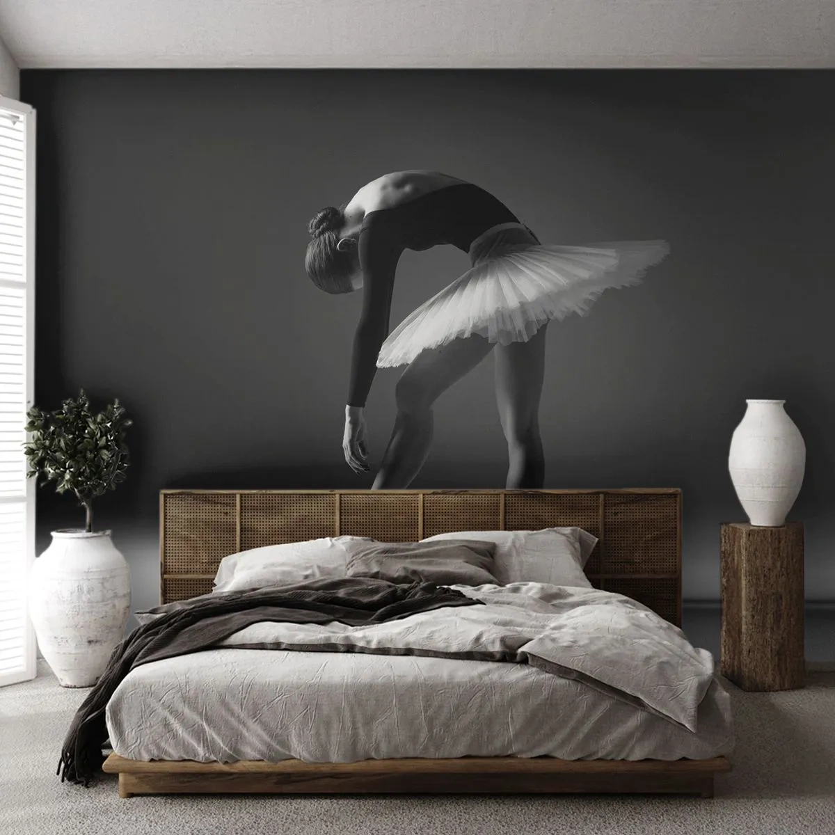 Fototapeta Premium Sand - Bella balerina - Baletnica, Balet, Taniec - 350x256 cm