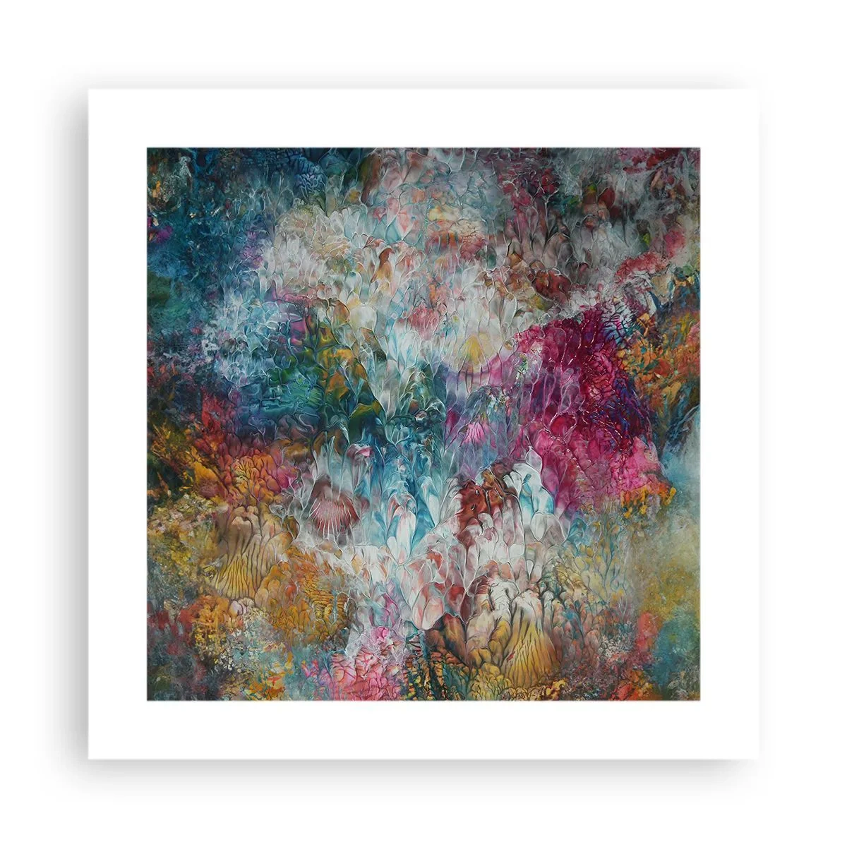 Plakat - W pełnym rozkwicie - 40x40 cm