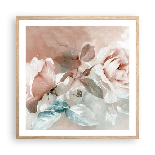 Plakat w ramie jasny dąb - Duch romantyzmu - 60x60 cm