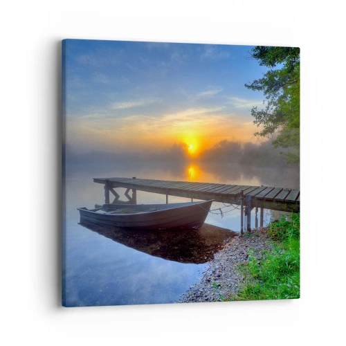 Obraz na płótnie - Jak zwyczajne zamienia się w magiczne - 40x40 cm