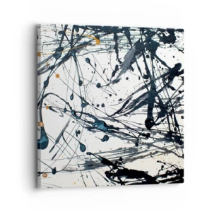 Obraz na płótnie - Abstrakcja ekspresjonistyczna - 30x30 cm