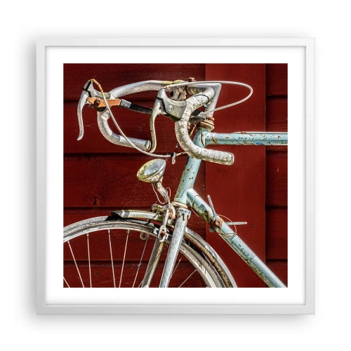 Plakat w białej ramie - Stworzony do zwycięstw - 50x50 cm
