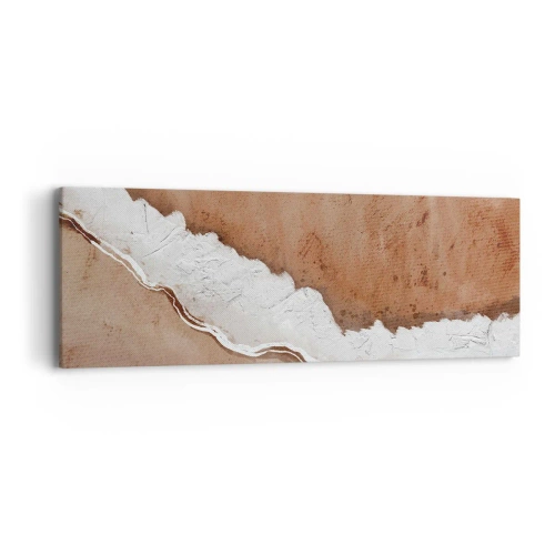 Obraz na płótnie - W kolorach ziemi - 90x30 cm