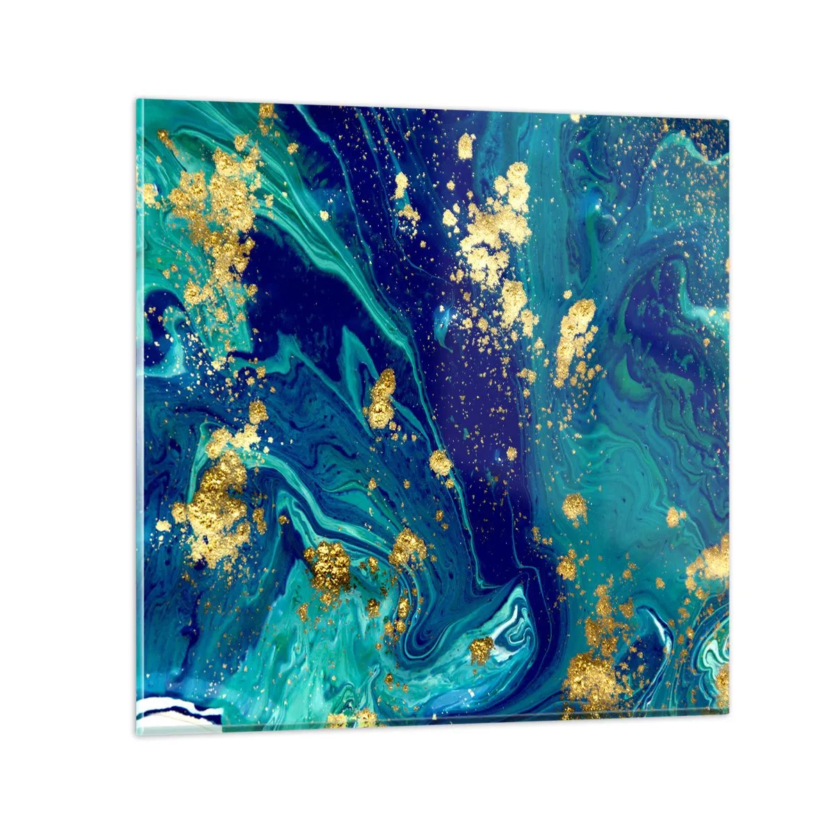 Obraz na szkle - Płatki słońca  - 70x70 cm