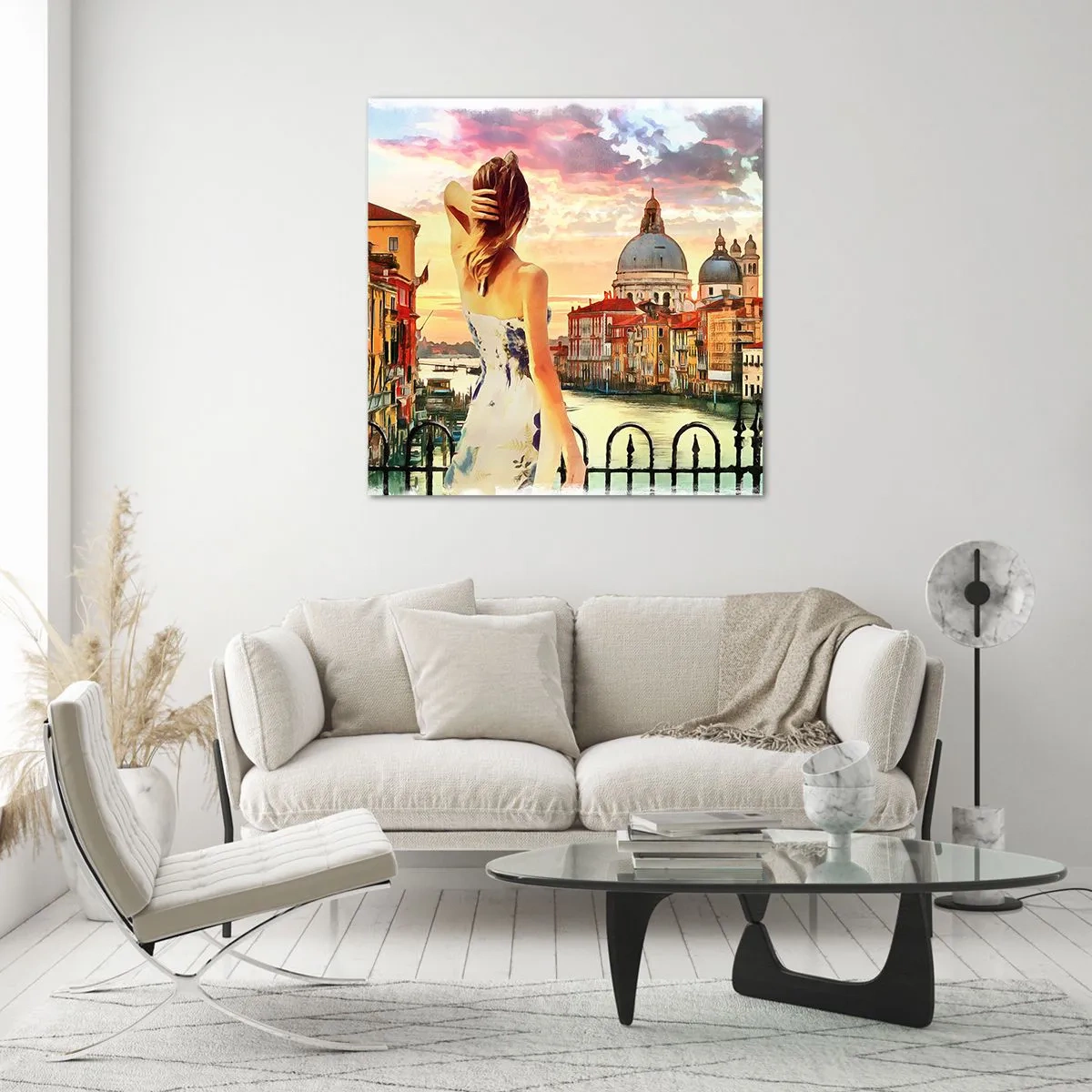 Obraz na szkle - Jak przygoda to tylko w … - 30x30 cm