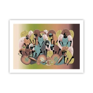 Plakat - Nadchodzi wielkie święto - 70x50 cm