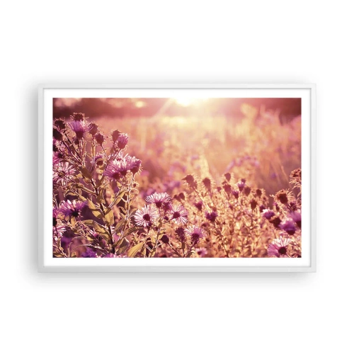 Plakat w białej ramie - Przed odejściem lata - 91x61 cm