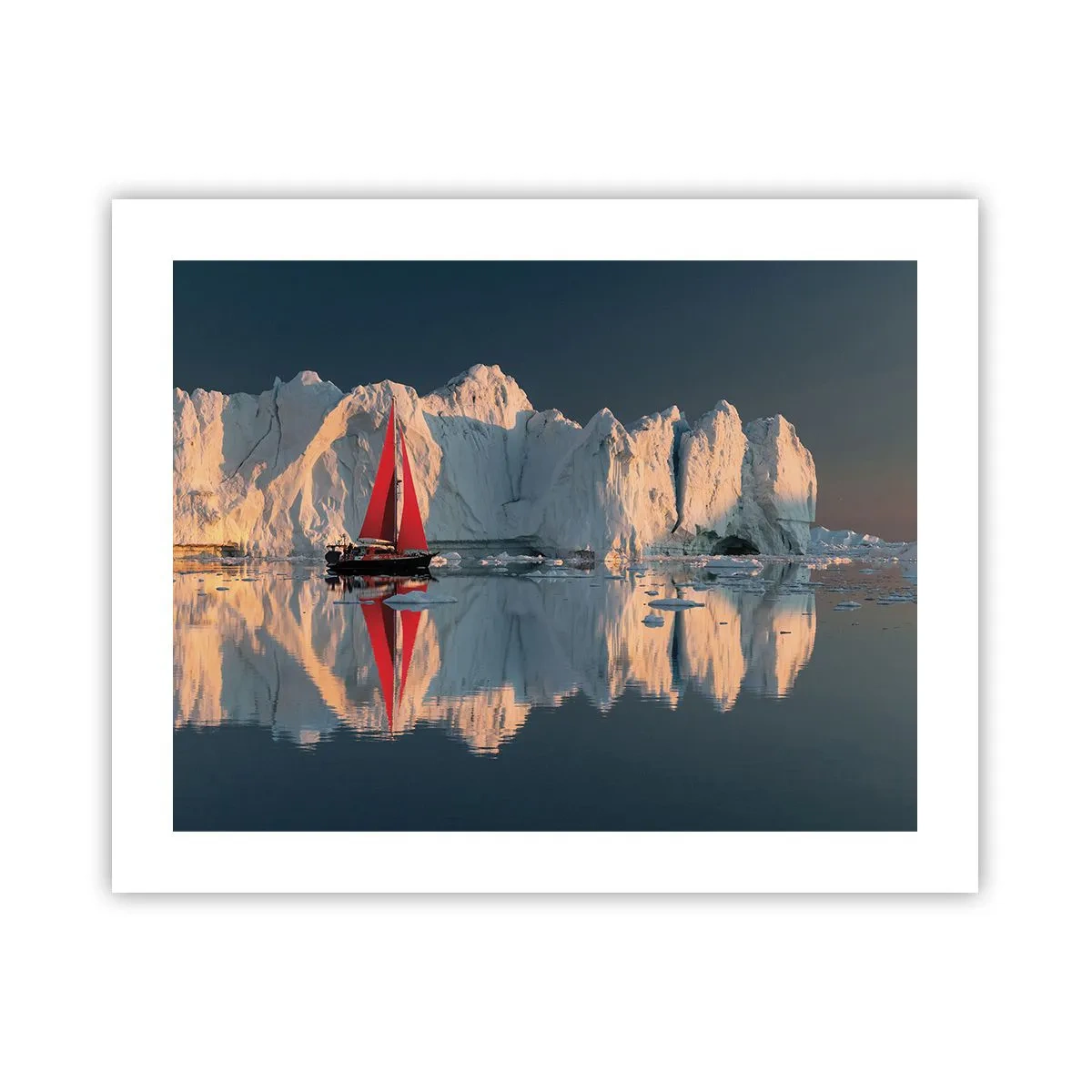 Plakat - Na krańcu świata - 50x40 cm