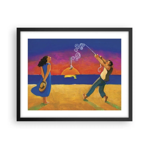 Plakat w czarnej ramie - Więcej niż gwiazdka z nieba - 50x40 cm