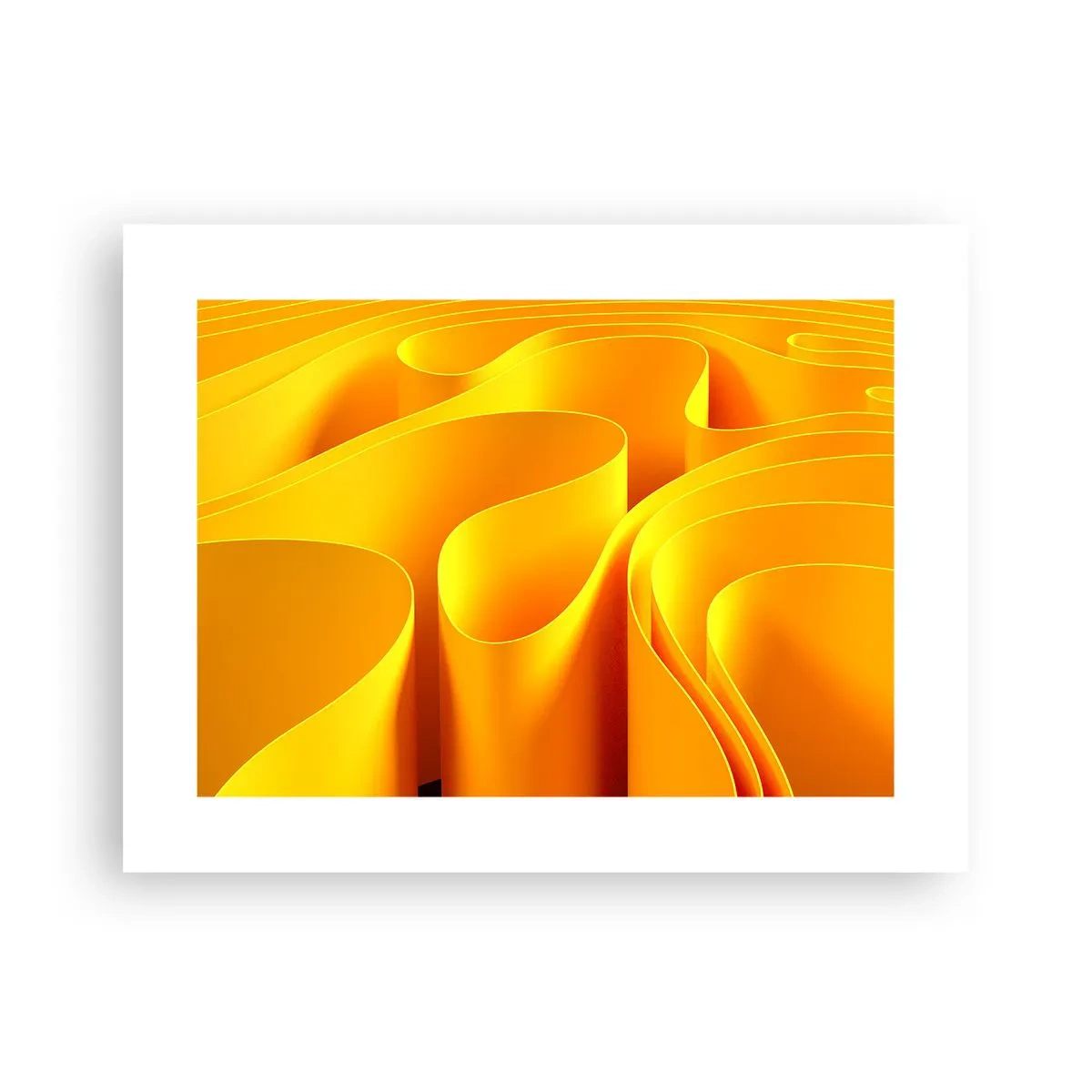 Plakat - Jak fale słońca - 40x30 cm