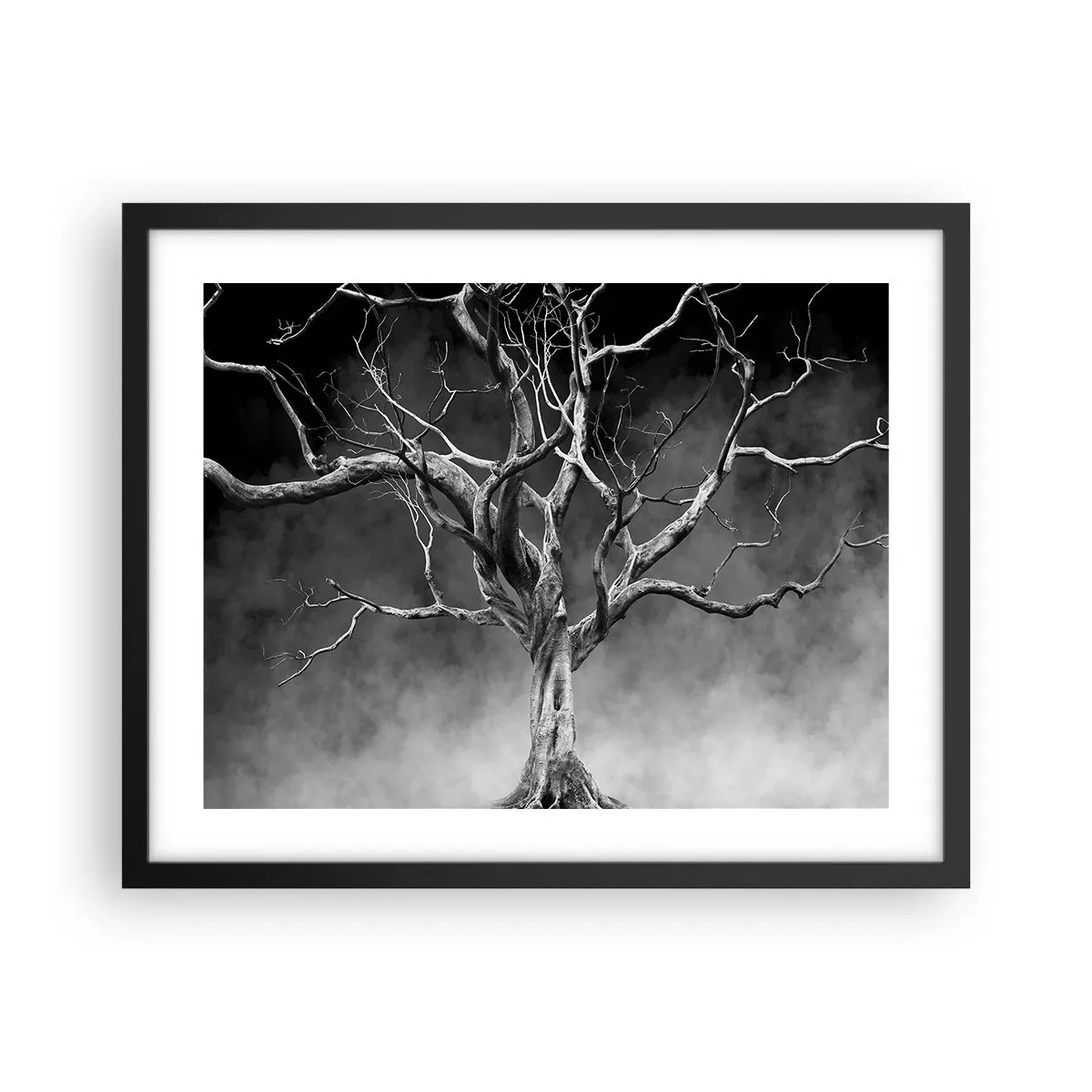 Plakat w czarnej ramie - Pierwotne i święte - 50x40 cm