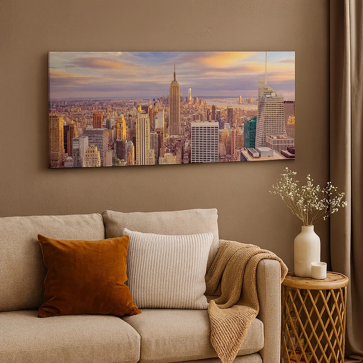 Obraz na płótnie - Sięgnąć samych chmur - 30x30 cm