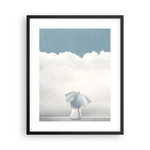 Plakat w czarnej ramie - Na krawędzi jawy i marzenia - 40x50 cm