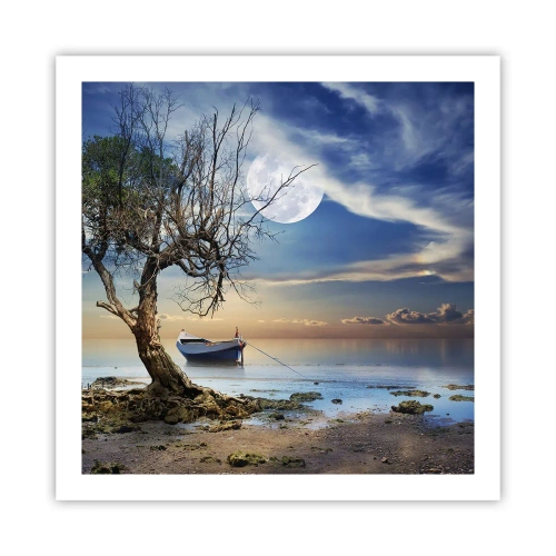Plakat - To koniec czy początek? - 60x60 cm