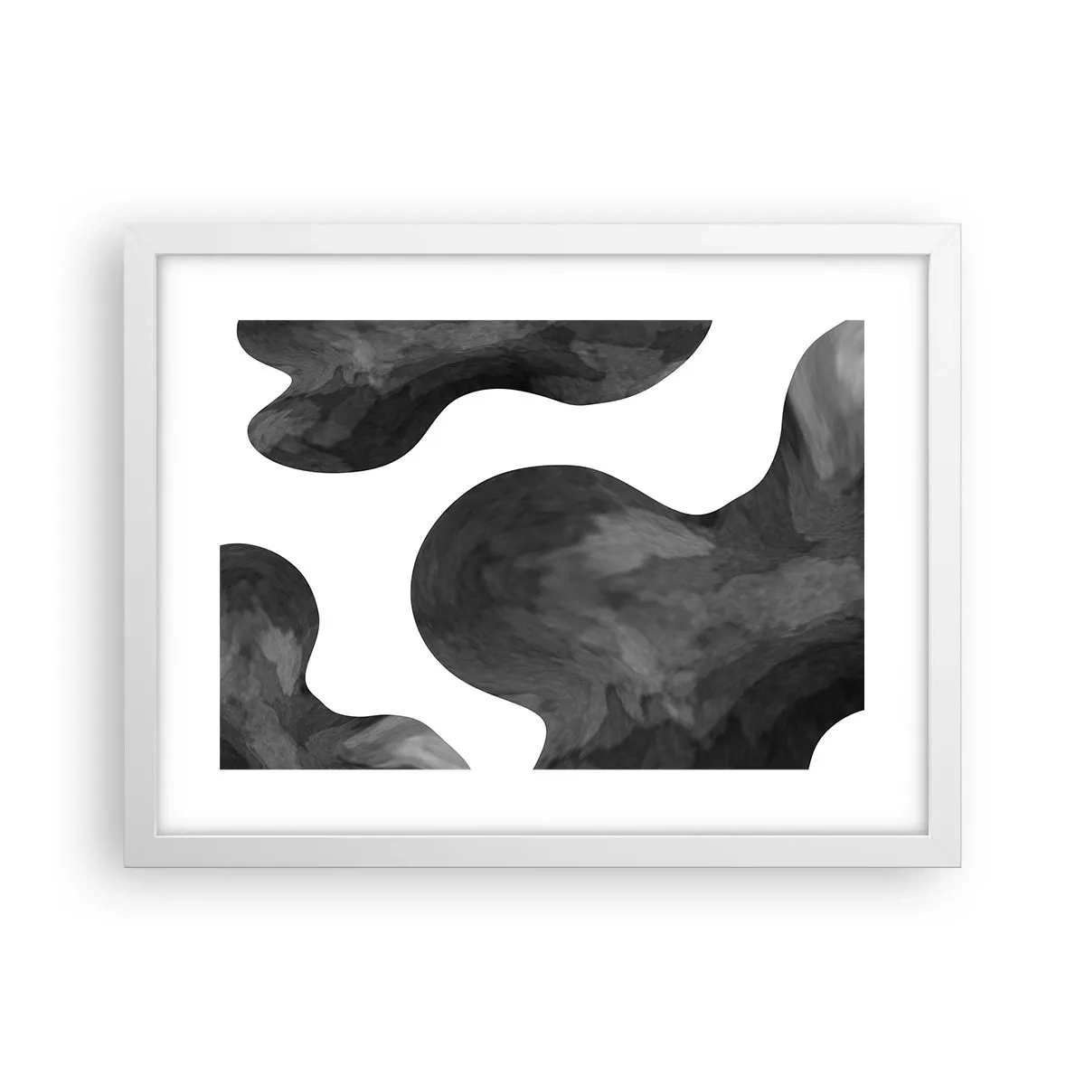 Plakat w białej ramie - Droga Mleczna - 40x30 cm