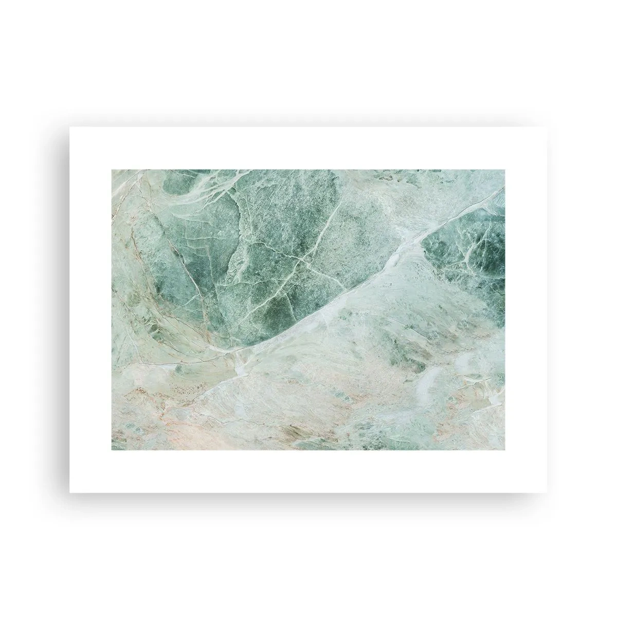 Plakat - Szlachetny chłód kamienia - 40x30 cm