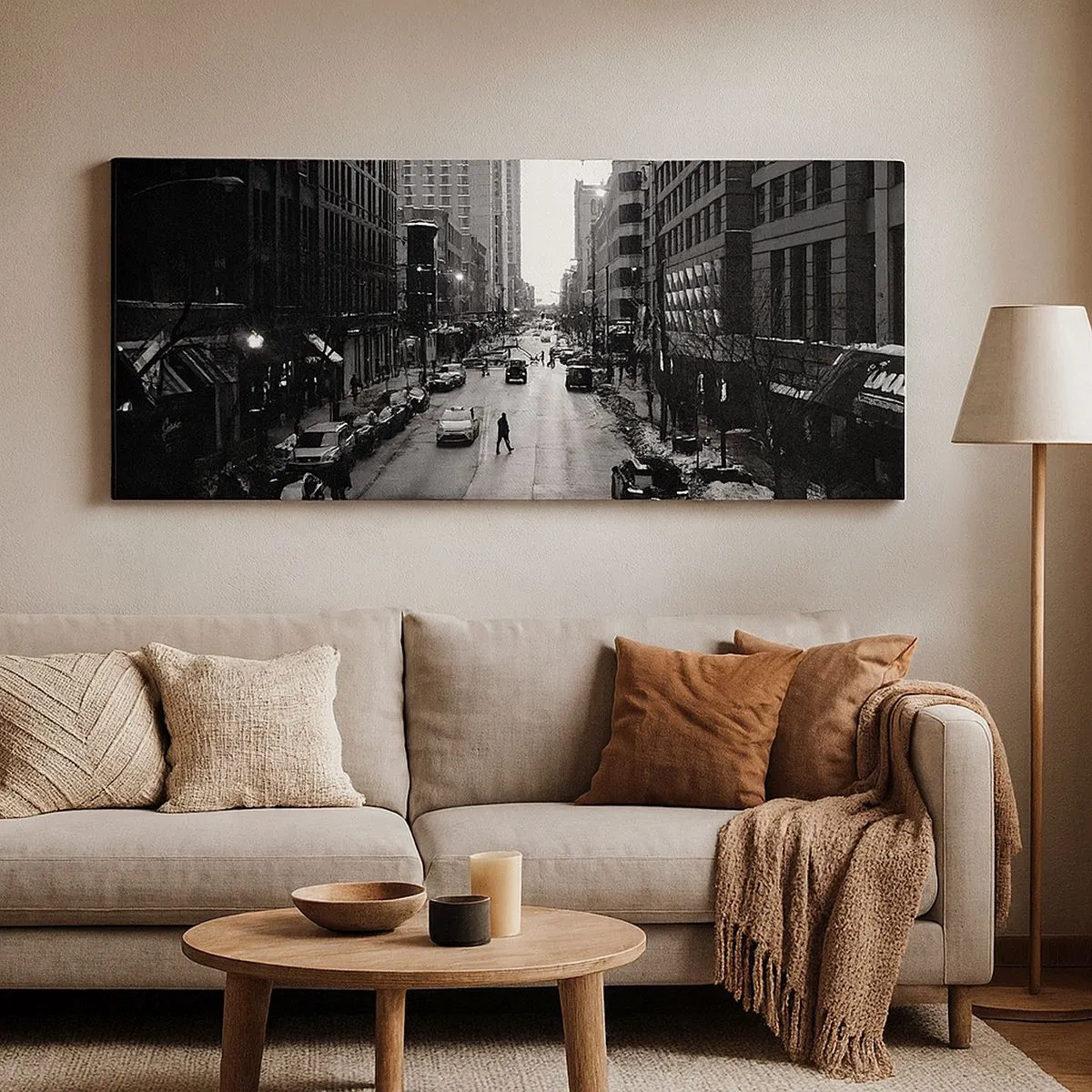 Obraz na płótnie - Kolejny dzień jak co dzień - 100x40 cm