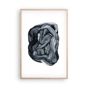 Plakat w ramie jasny dąb - To nie takie proste - 61x91 cm