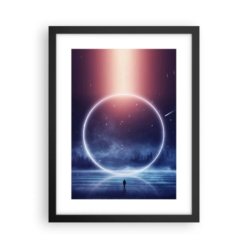 Plakat w czarnej ramie - Już tu są… - 30x40 cm