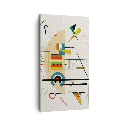 Obraz na płótnie - I świat się śmieje - 45x80 cm