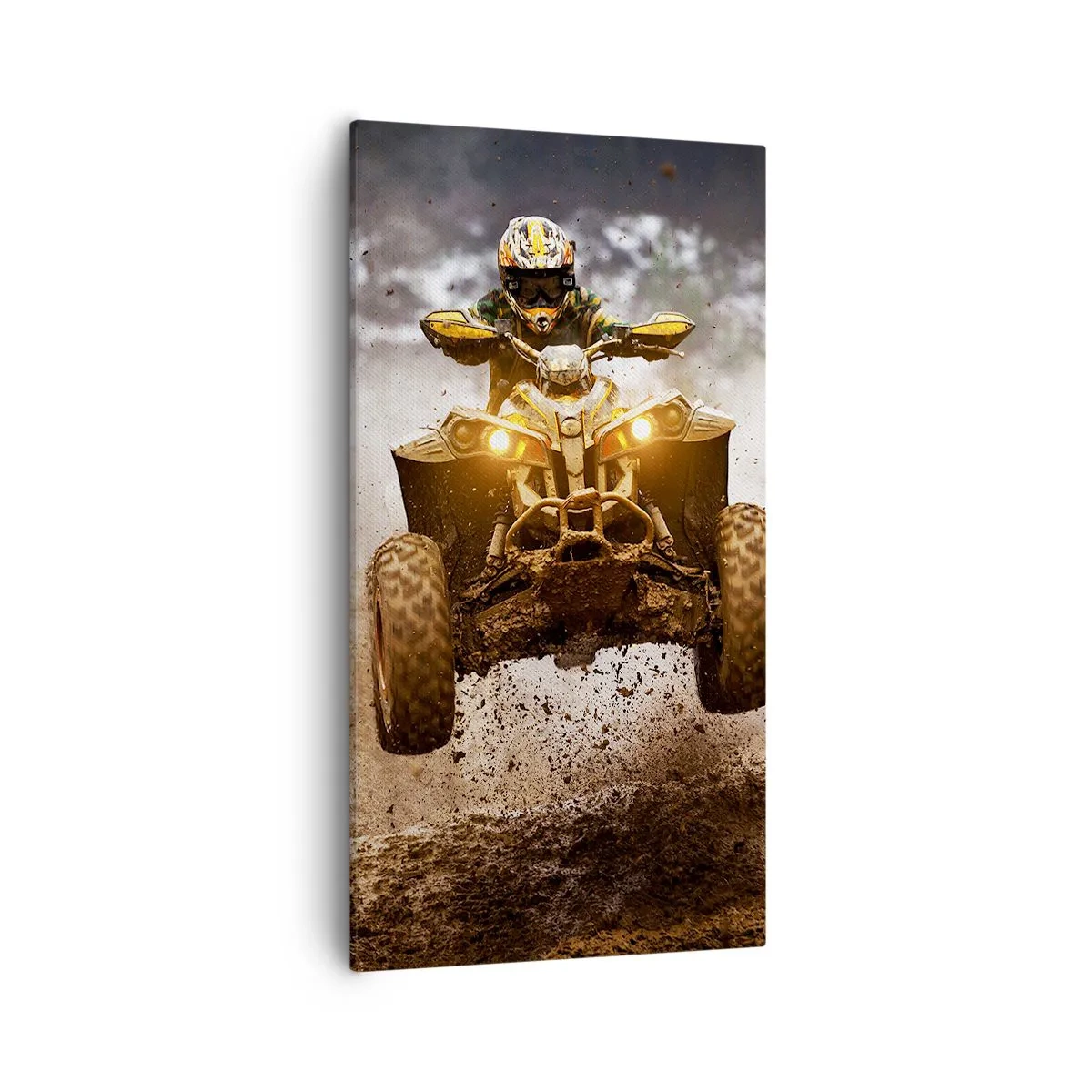 Obraz na płótnie - No risk no fun - 55x100 cm