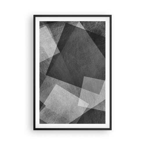 Plakat w czarnej ramie - Odwieczny symbol trwałości i porządku - 61x91 cm