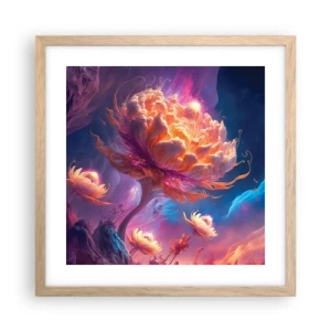 Plakat w ramie jasny dąb - Inny świat - 40x40 cm