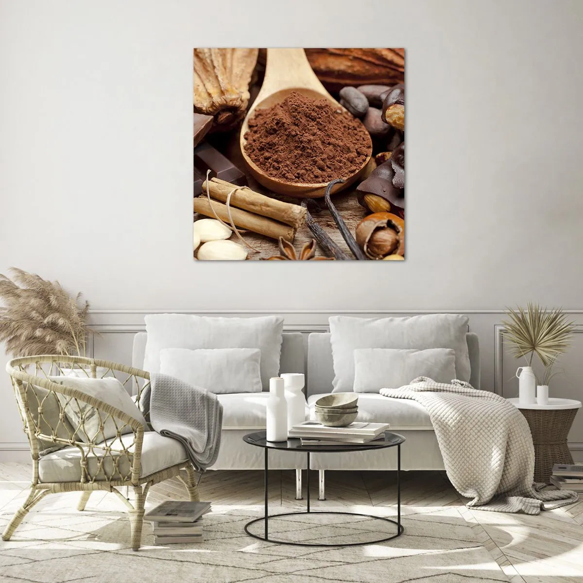 Obraz na szkle - Najlepsza na smutki - 60x60 cm