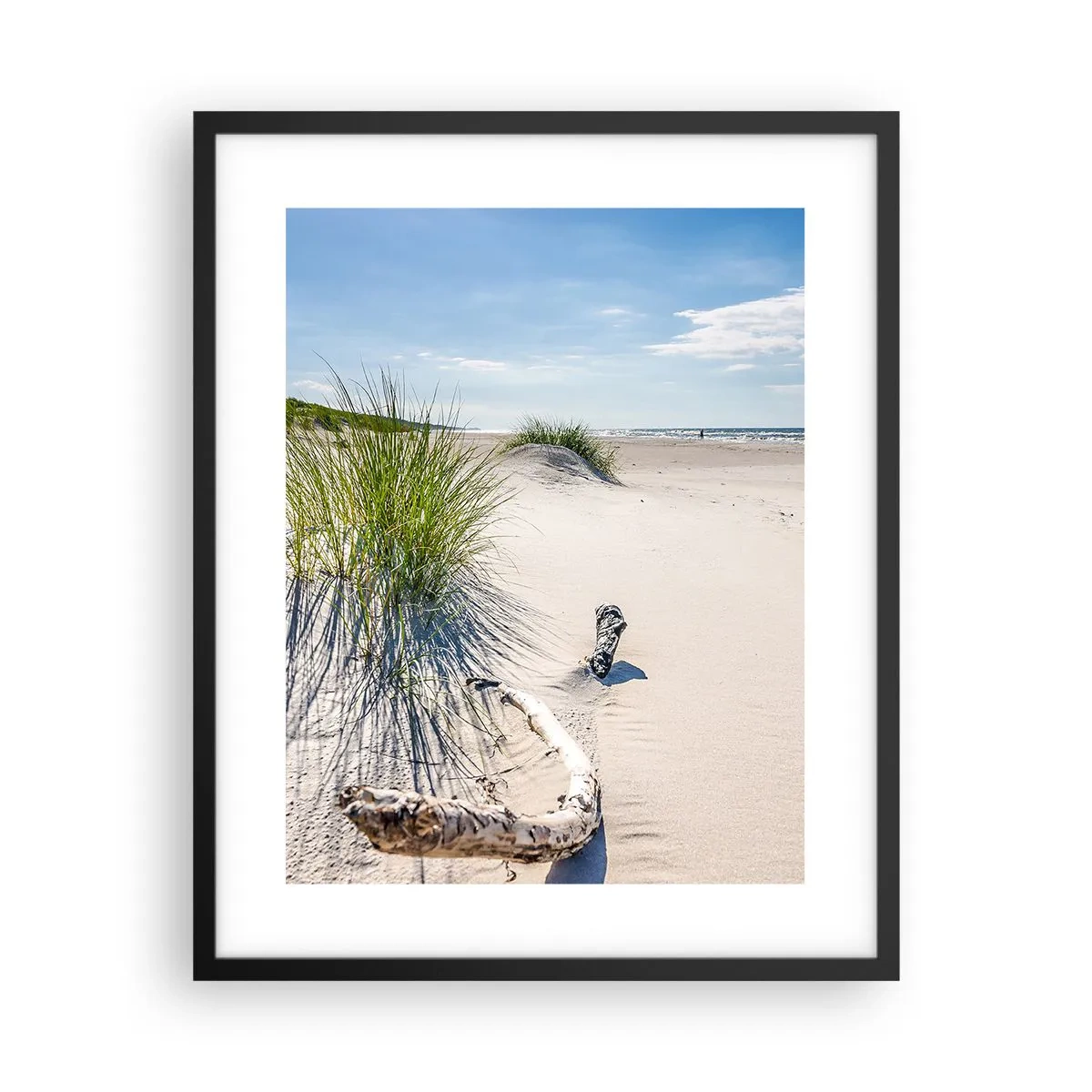 Plakat w czarnej ramie - Najpiękniejsza? Bałtycka - 40x50 cm