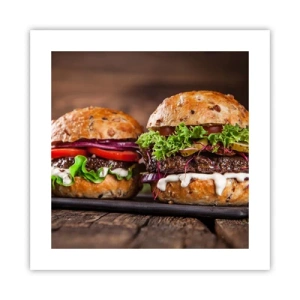 Plakat - American dream - 40x40 cm