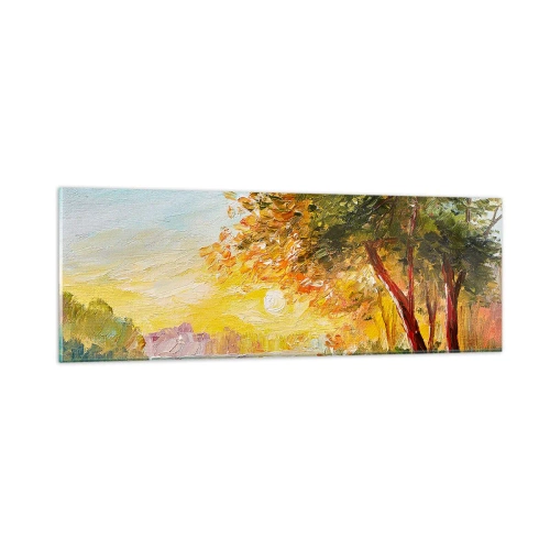 Obraz na szkle - Et in Arcadia ego - 90x30 cm