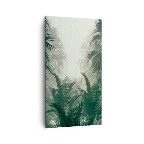 Obraz na płótnie - Tropikalna tajemnica - 45x80 cm