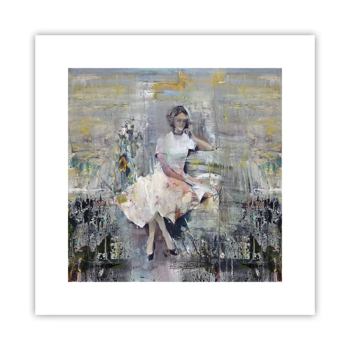 Plakat - Klasyczna i nowoczesna - 30x30 cm