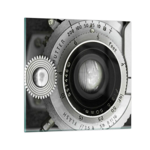 Obraz na szkle - Opowieść o Hollywood - 30x30 cm