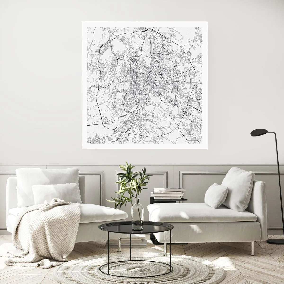 Plakat - Rzymski krąg - 30x30 cm