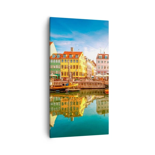 Obraz na płótnie - Nad wodą gładką jak lustro - 55x100 cm