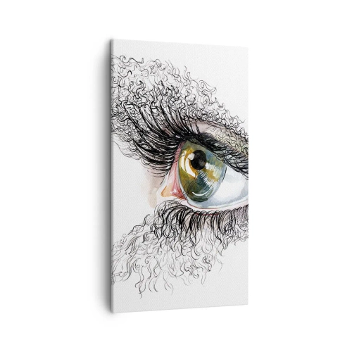 Obraz na płótnie - Zajrzyj wprost do duszy - 45x80 cm