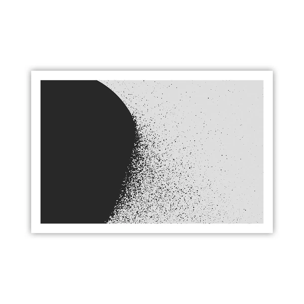 Plakat - Ruch cząsteczek - 91x61 cm