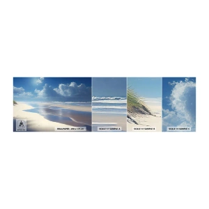 Fototapeta Próbka Standard Eco - Rajskie wakacje - Plaża, Ocean, Wakacje - 100x30 cm