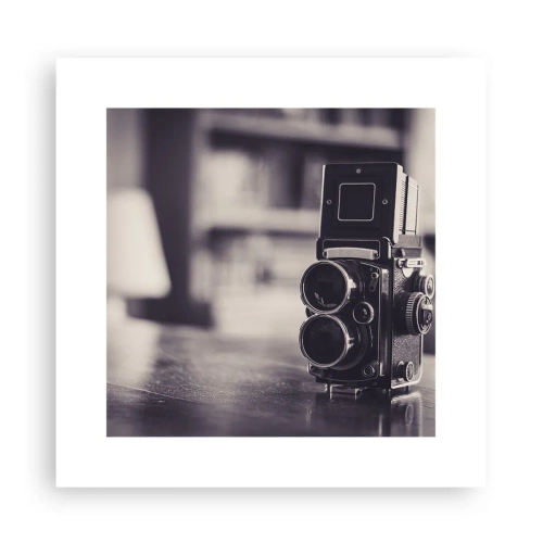 Plakat - Magia starej fotografii - 30x30 cm