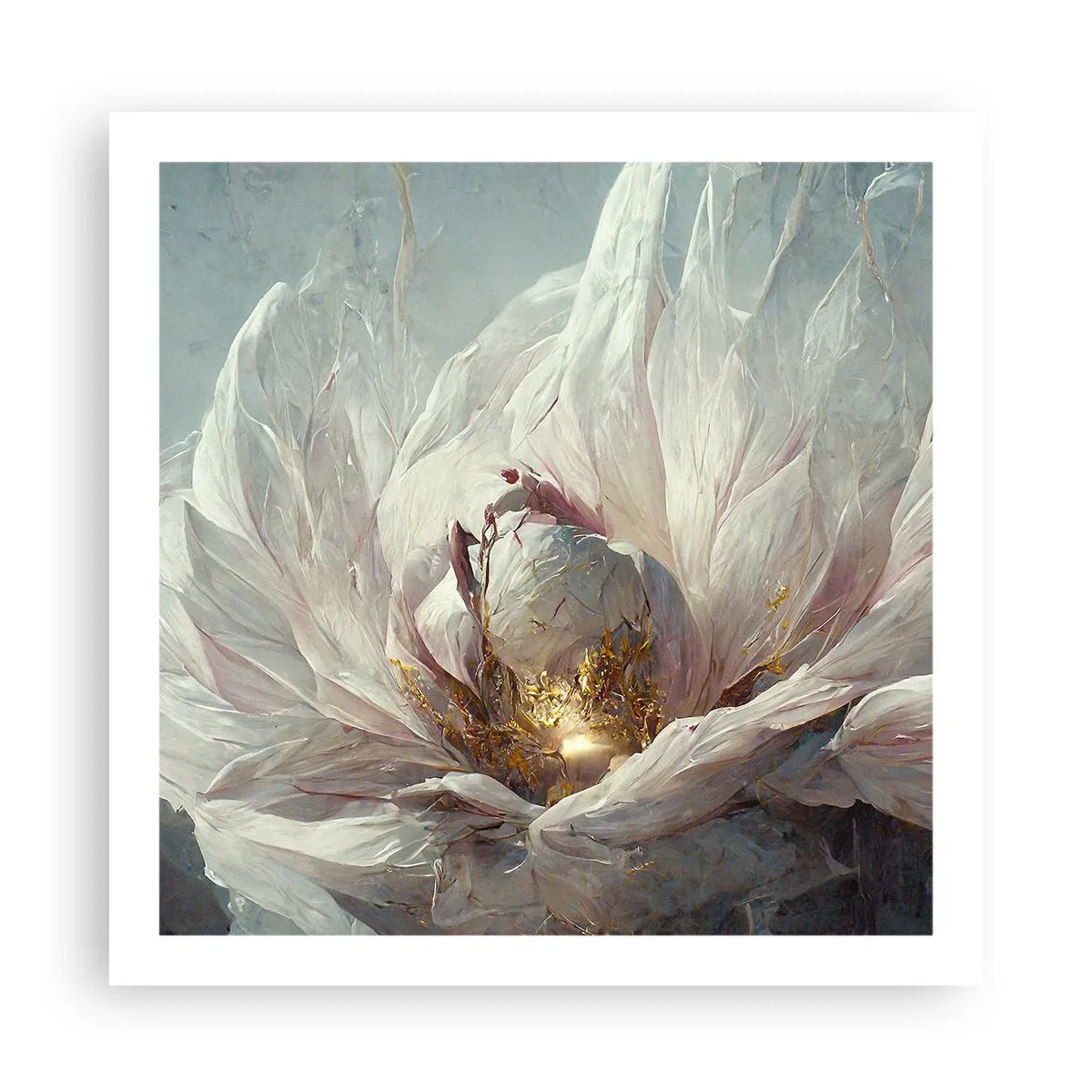 Plakat - Rozkwita raz na sto lat - 60x60 cm