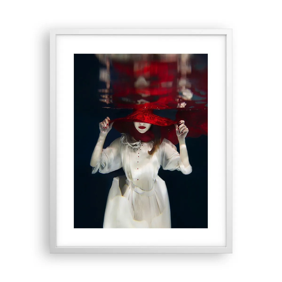 Plakat w białej ramie - Dziwożona - 40x50 cm